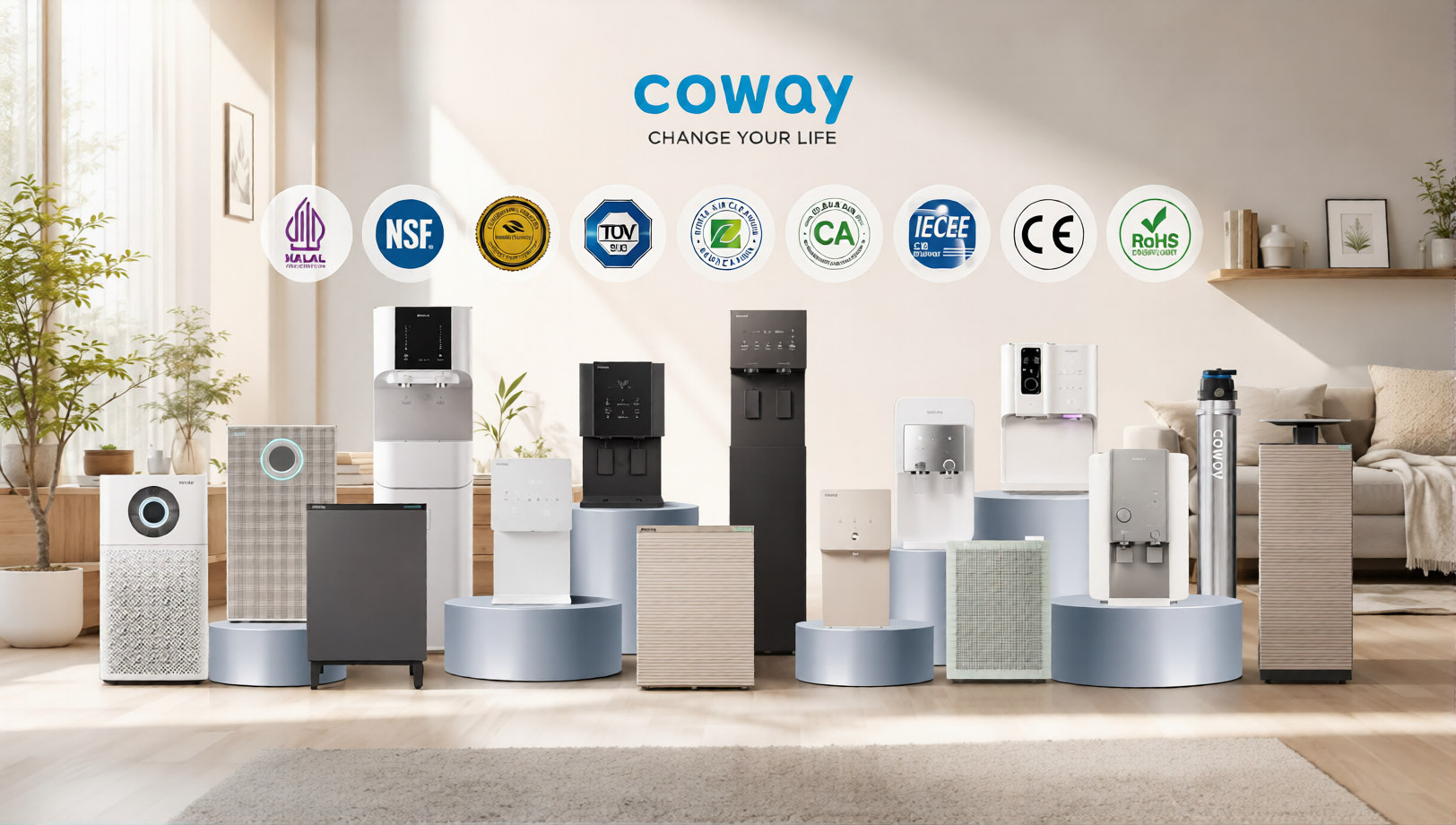 Jajaran Lengkap 15 Produk Coway Indonesia - Water Purifier, Air Purifier & Water Softener
